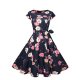 Women go chic Slim swing dress, printing