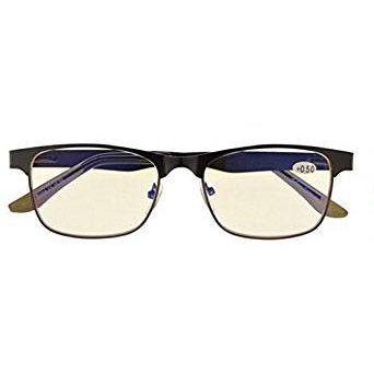 UV Protection,Anti Blue Rays,Reduce Eyestrain,Metal Frame Computer Reading Glasses