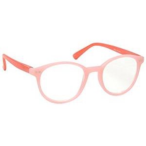 The Reading Glasses Company Light Pink Red Matt Finish Lightweight Readers Designer Style Womens Ladies